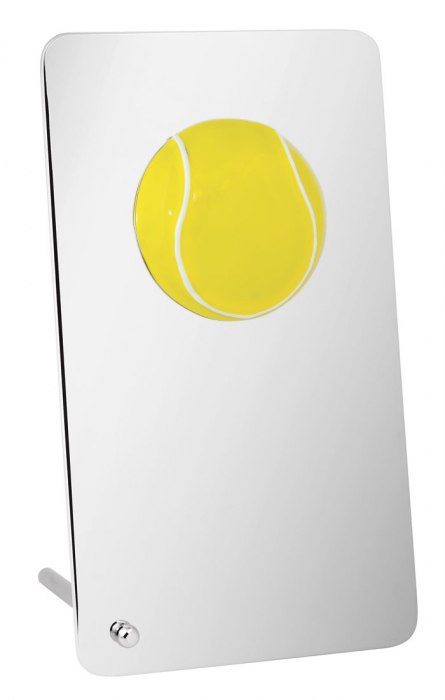 Targa In Met.lucido "Tennis" 88X160 Mm