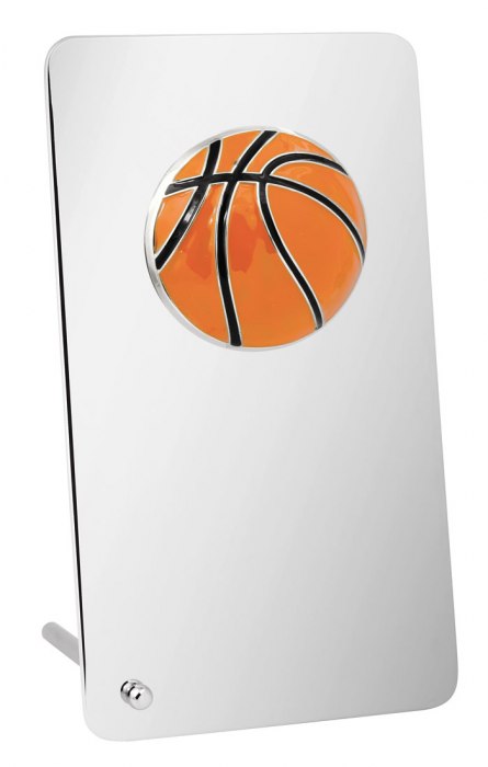 Targa In Met.lucido "Basket" 88X160 Mm
