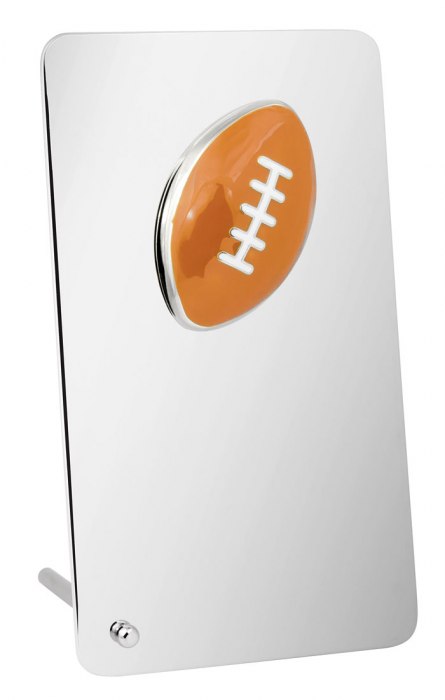 Targa In Met.lucido "Rugby" 88X160 Mm