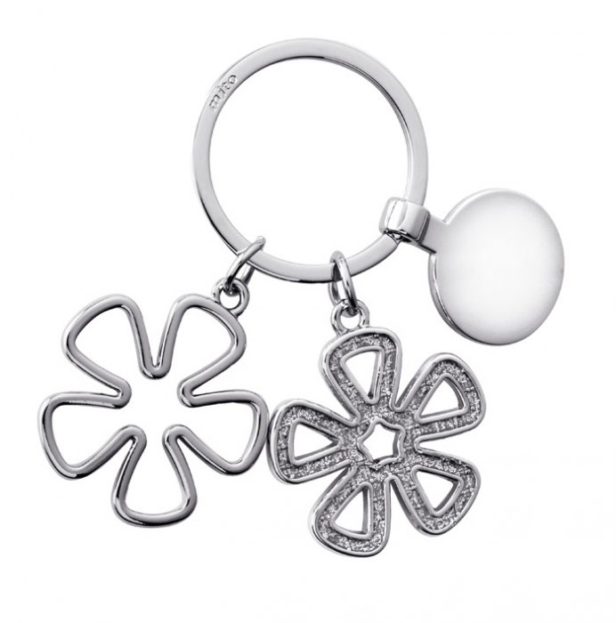 Portachiavi "Fiore" - Con Gettone