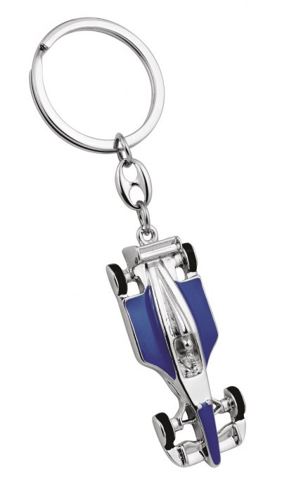 Portachiavi Formula 1 Blu