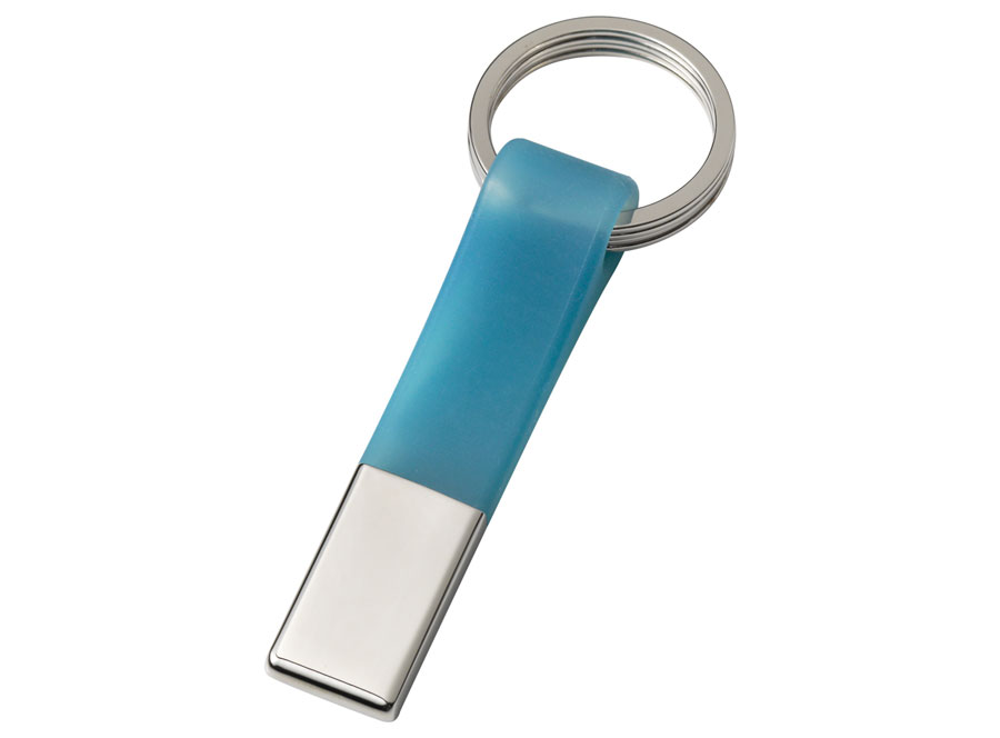 Portachiavi Doppio Anello Blue