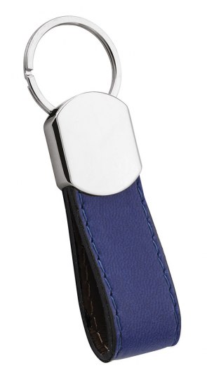 Portachiavi Auto Similpelle Blu