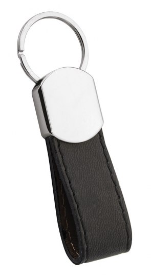 Portachiavi Auto Similpelle Nero