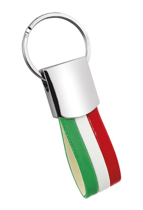 Portachiavi Bandiera Italiana-Anello 35