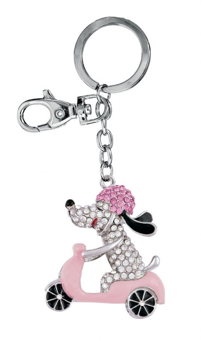 Portachiavi "Cane Sprint" Rosa - No Box