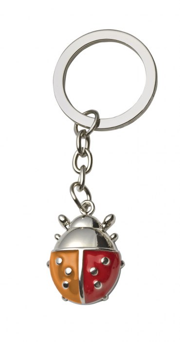 Portachiavi "Coccinella Giallo/Rossa"