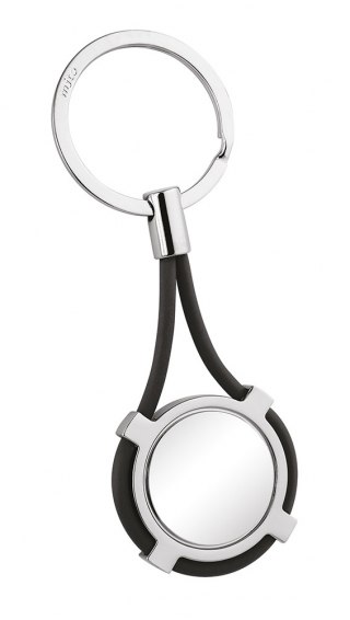 Portachiavi Con Cavetto Pvc Nero