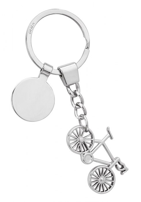 Portachiavi Bicicletta Con Gettone